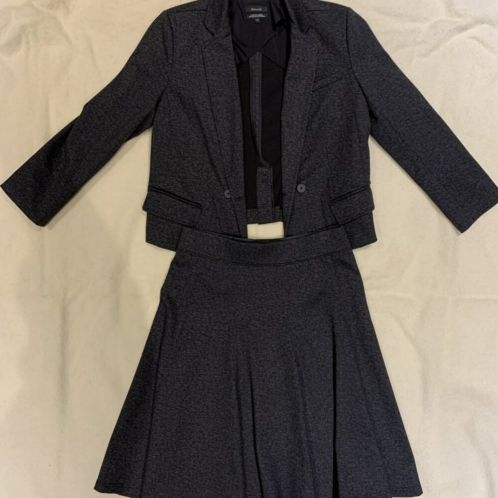 RW & Co Stretch Lining Blazer & Skirt Set